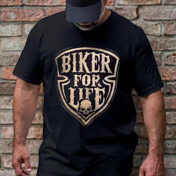Bikergod Biker For Life Design 2D Printed DH042025T80