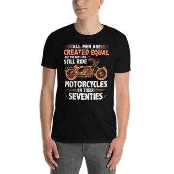 Bikergod Motorcycle The Best Men Can Still Ride Motorcycles In Their 70s T-shirt, Crew-neck Sweatshirt, Hoodie, Tank Top, V-neck T-shirt Design 2D Full Printed Sizes S - 5XL - NABI310