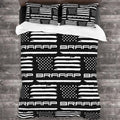 Bikergod Motorcycle Braaap Motocross Dirt Bike USA Flag Bedding Set Cover Design 3D - NABY241