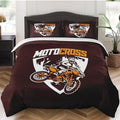Bikergod Motorcycle Motocross Riders Bedding Set Cover Design 3D - NABT414