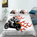Bikergod Motorcycle Vintage Motocross Bedding Set Cover Design 3D - NABT355