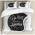 Bikergod Motorcycle Go Have An Adventure Bedding Set Cover Design 3D - NABT364