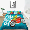Bikergod Motorcycle As Fast As You Can Bedding Set Cover Design 3D - NABT407