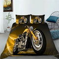 Bikergod Motorcycle Vintage Motocross Bedding Set Cover Design 3D - NABT354