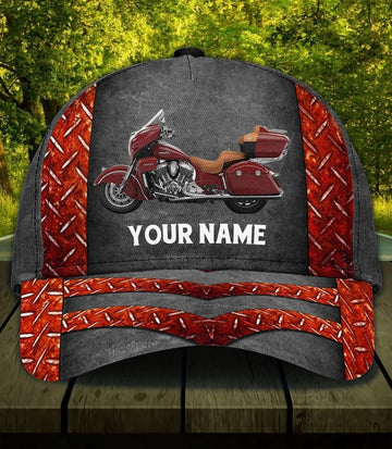 Bikergod Motorcycle Custom Name Classic Cap NABJ180
