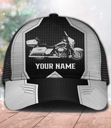 Bikergod Motorcycle Custom Name Classic Cap NABJ199