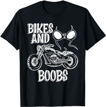Bikergod Motorcycle Bikes And Boobs T-shirt, Crew-neck Sweatshirt, Hoodie, Tank Top, V-neck T-shirt Design 2D Full Printed Sizes S - 5XL - NABQ309