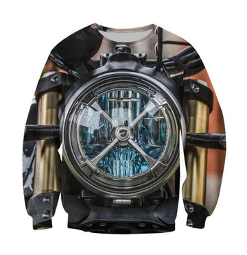 Bikergod Motorcycle COTTON Sweatshirt Design 3D Full Printed Sizes S - 5XL - NMAR262C
