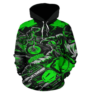 Bikergod Motorcycle Motocross Hoodie Design 3D Full Printed Sizes S - 5XL - NAOA211