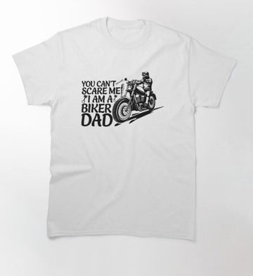 Bikergod Motorcycle I Am A Biker Dad T-shirt Design 2D Full Printed Sizes S - 5XL - NAPA613