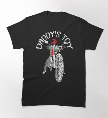 Bikergod Motorcycle Daddy's Toy T-shirt Design 2D Full Printed Sizes S - 5XL - NAZA259