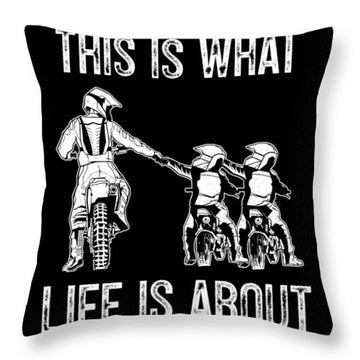 Bikergod Motorcycle This Is What Life Is About Pillow Case Design 3D Full Printed TLUA13A