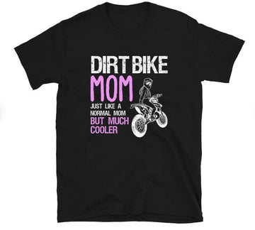 Bikergod Motorcycles Dirt Bike Mom T-shirt Design 2D Full Printed Sizes S - 5XL - NAEA311