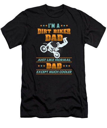 Bikergod Motorcycle I'm A Dirt Biker Dad T-shirt Design 2D Full Printed Sizes S - 5XL - NAXA178