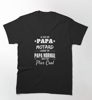 Bikergod Motorcycle Papa Motard T-shirt Design 2D Full Printed Sizes S - 5XL - NATA514
