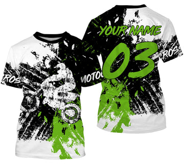 Bikergod Motorcycle Custom Name And Number T-shirt Design 3D Full Printed Sizes S - 5XL - NMTM346