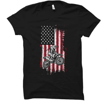 Bikergod Motorcycles Riding My Dirt Bike T-shirt Design 2D Full Printed Sizes S - 5XL - NAFA274