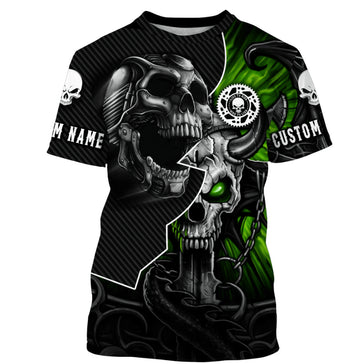 Bikergod Motorcycle Live To Ride Ride To Live Custom Name T-shirt Design 3D Full Printed Sizes S - 5XL - NMQI143