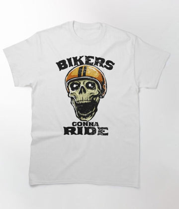 Bikergod Motorcycle Bikers Gonna Ride T-shirt Design 2D Full Printed Sizes S - 5XL - NAPA598