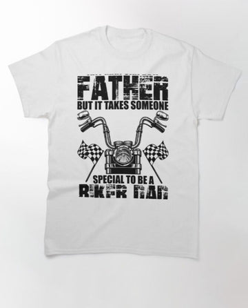 Bikergod Motorcycle Father Biker Dad T-shirt Design 2D Full Printed Sizes S - 5XL - NATA504