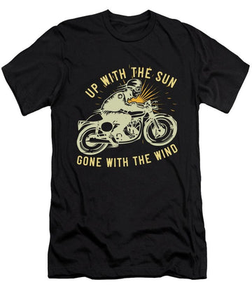 Bikergod Motorcycle Up with the sun gone with the wind T-shirt Design 2D Full Printed Sizes S - 5XL - TLUA27B