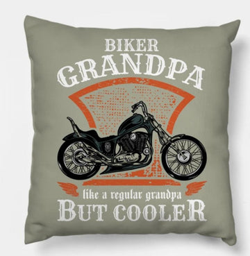 Bikergod Motorcycles Biker Grandpa Pillow Case Design 3D Full Printed NANA283