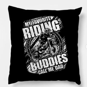 Bikergod Motorcycles My Favorite Riding Buddies Call Me Dad Pillow Case Design 3D Full Printed NANA225