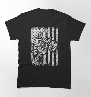 Bikergod Motorcycle American Biker T-shirt Design 2D Full Printed Sizes S - 5XL - NAKA322