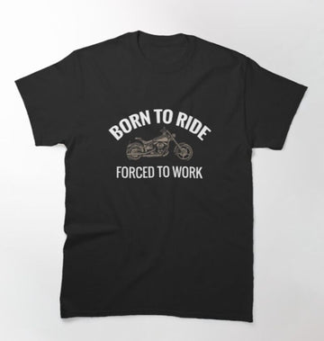 Bikergod Motorcycle Born To Ride T-shirt Design 2D Full Printed Sizes S - 5XL - NAKA348
