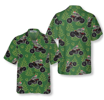 Bikergod Motorcycle Skeleton Riding Motorcycle Hawaii Shirt Design 3D Full Printed Sizes S - 5XL NAIA02