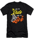Bikergod Motorcycle Live To Ride Motocross T-shirt Design 2D Full Printed Sizes S - 5XL - NAXA161