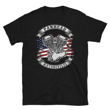 Bikergod Motorcycle Panhead Motorcycles T-shirt Design 2D Full Printed Sizes S - 5XL - NAVA394