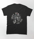 Bikergod Motorcycle Shut Up Ride Skeleton Motorcycle Biker T-shirt Design 2D Full Printed Sizes S - 5XL - NAKA313
