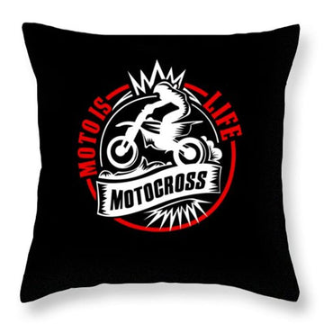 Bikergod Motorcycle Moto Is Life Motocross Pillow Case Design 3D Full Printed NAXA167