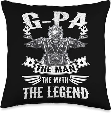 Bikergod Motorcycles G-Pa The Man Myth The Legend Pillow Case Design 3D Full Printed NANA281