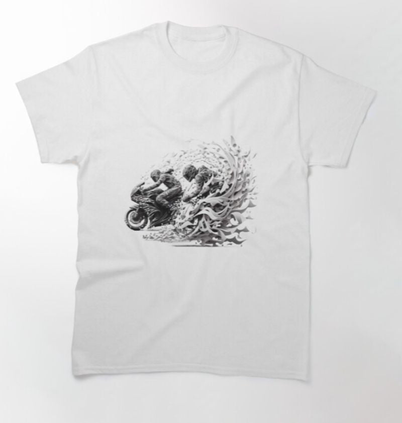 Bikergod Motorcycles Biker T-shirt Design 2D Full Printed Sizes S - 5XL - NAGA421