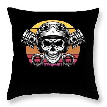 Bikergod Motorcycle Motorbike Skull Motocross Pillow Case Design 3D Full Printed NAXA130