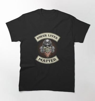 Bikergod Motorcycle Biker Lives Matter T-shirt Design 2D Full Printed Sizes S - 5XL - NAHA430