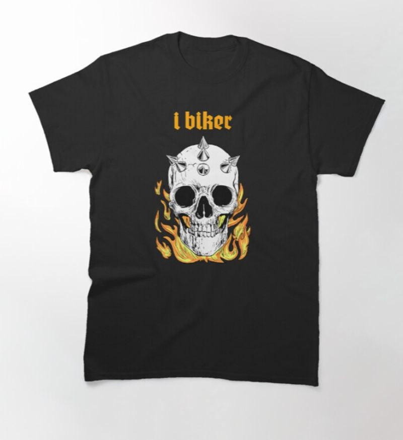 Bikergod Motorcycle I biker T-shirt Design 2D Full Printed Sizes S - 5XL - NAHA405