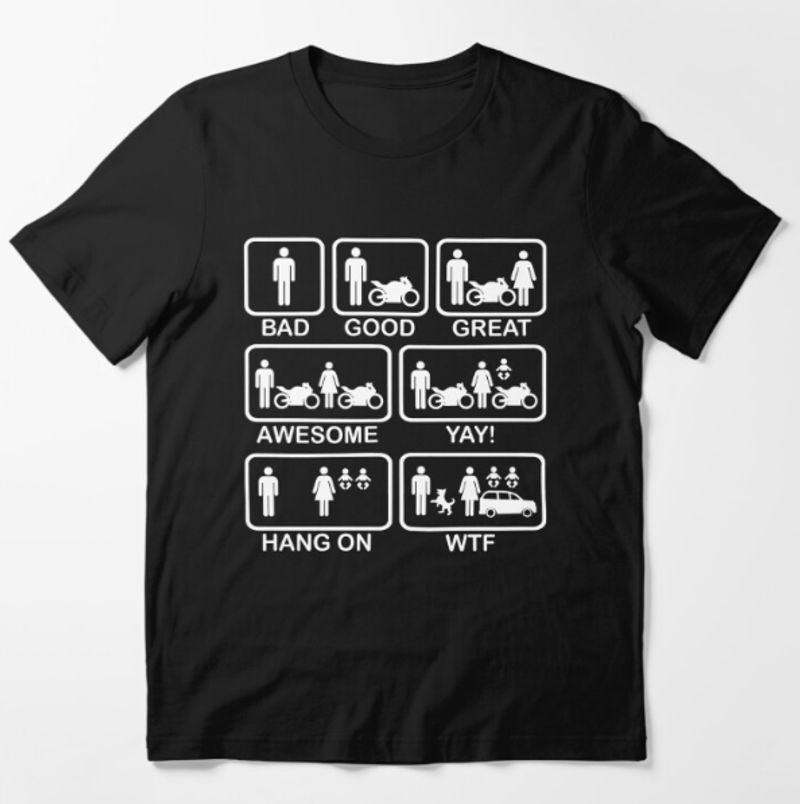 Bikergod Motorcycles T-shirt Design 2D Full Printed Sizes S - 5XL - NAGA540