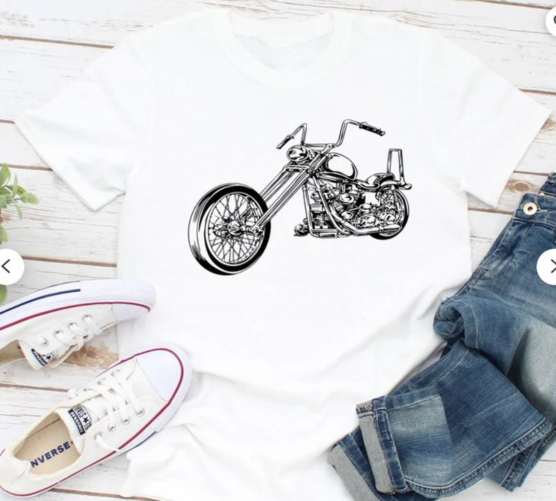 Bikergod Motorcycles T-shirt Design 2D Full Printed Sizes S - 5XL - NAFA277
