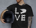 Bikergod Motorcycle Love Dirt Bike T-shirt Design 2D Full Printed Sizes S - 5XL - NAYA364