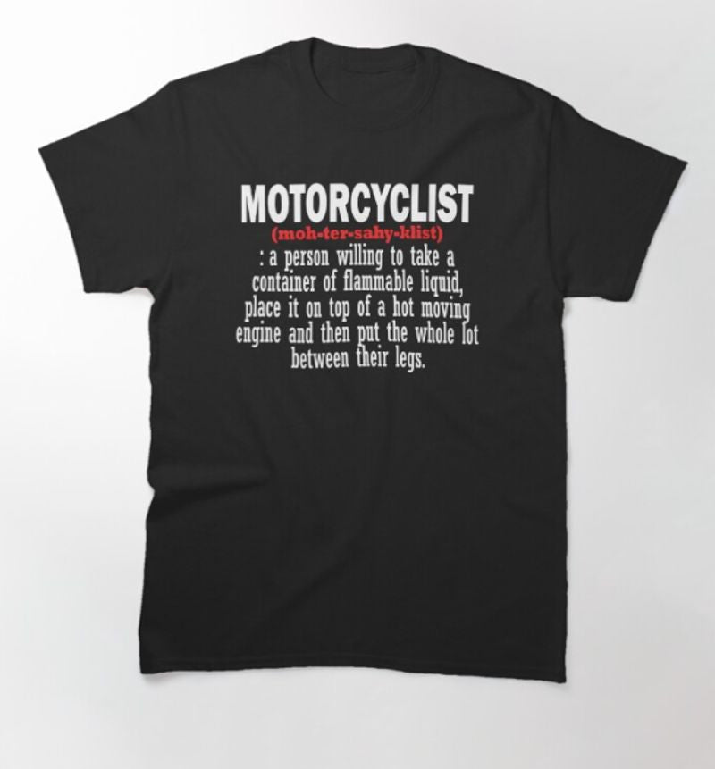 Bikergod Motorcycles Motorcyclist DefinitionT-shirt Design 2D Full Printed Sizes S - 5XL - NAGA555