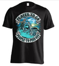 Bikergod Motorcycles Places To Go, People To Piss Off Biker T-shirt Design 2D Full Printed Sizes S - 5XL - NAEA267