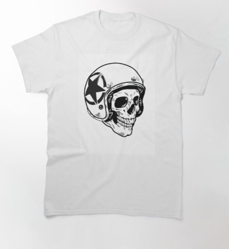 Bikergod Motorcycle T-shirt Design 2D Full Printed Sizes S - 5XL - TLEA233