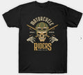 Bikergod Motorcycles Skull Motorcycle Riders T-shirt Design 2D Full Printed Sizes S - 5XL - NABA187