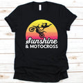 Bikergod Motorcycles Sunshine And Motocross T-shirt Design 2D Full Printed Sizes S - 5XL - NAEA251