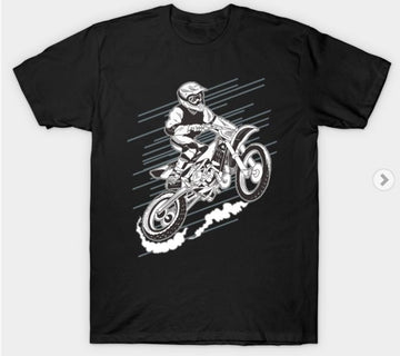 Bikergod Motorcycles T-shirt Design 2D Full Printed Sizes S - 5XL - NABA177