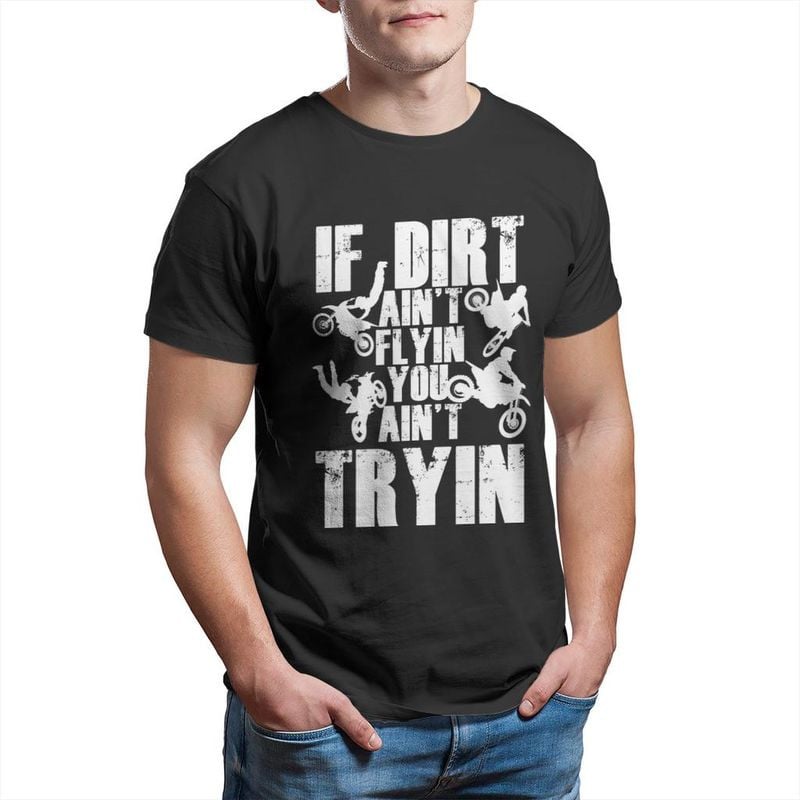 Bikergod Motorcycles Dirt Biker Motocross T-shirt Design 2D Full Printed Sizes S - 5XL - NADA208