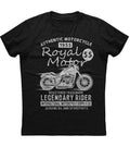 Bikergod Motorcycles Royal Motor T-shirt Design 2D Full Printed Sizes S - 5XL - NADA200